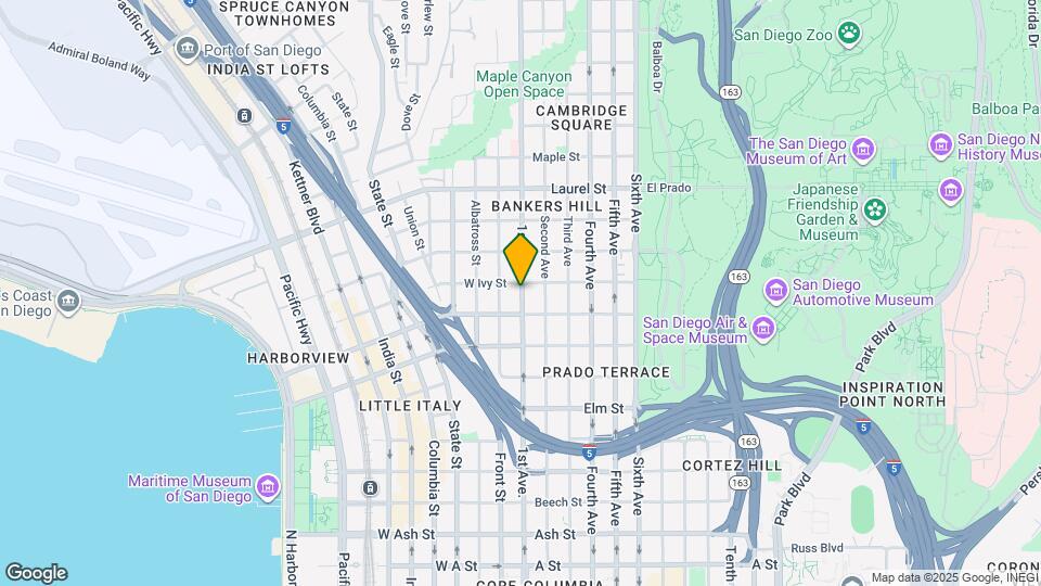 2144 1/2 1st Ave Map and Location Details