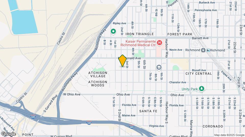 203 Bissell Ave Map and Location Details
