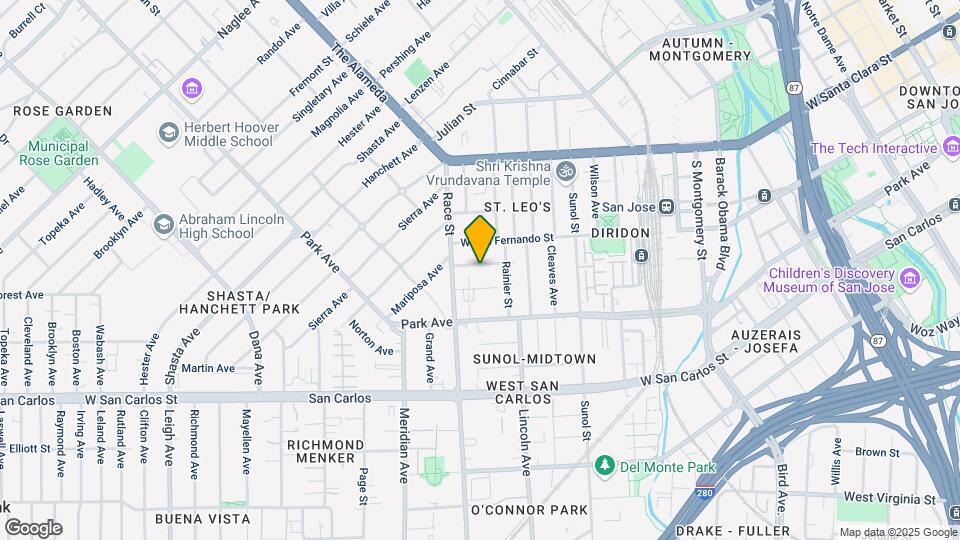 1072-1076 Luther Ave Mapa y Detalles de la Ubicación