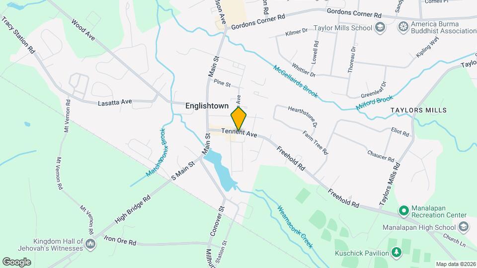 17 Tennent Ave Map and Location Details