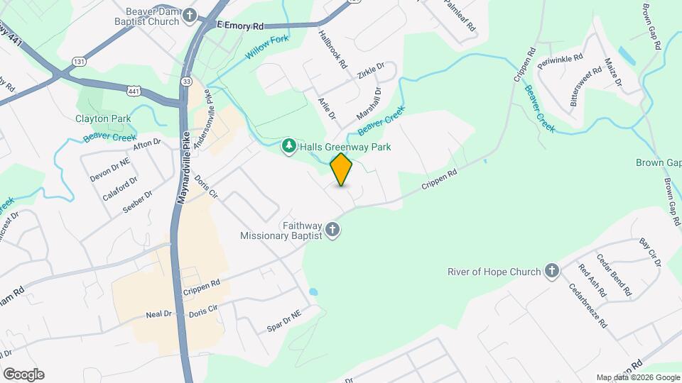 7027 Legend Oaks Ln Mapa y Detalles de la Ubicación