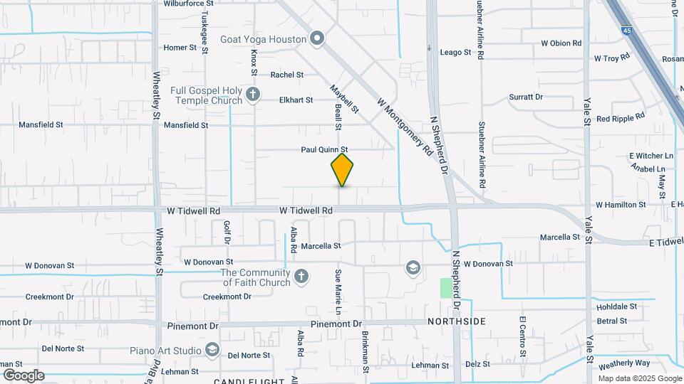 5518 Beall St Map and Location Details