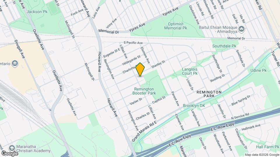 716 Alexandrine St Map and Location Details