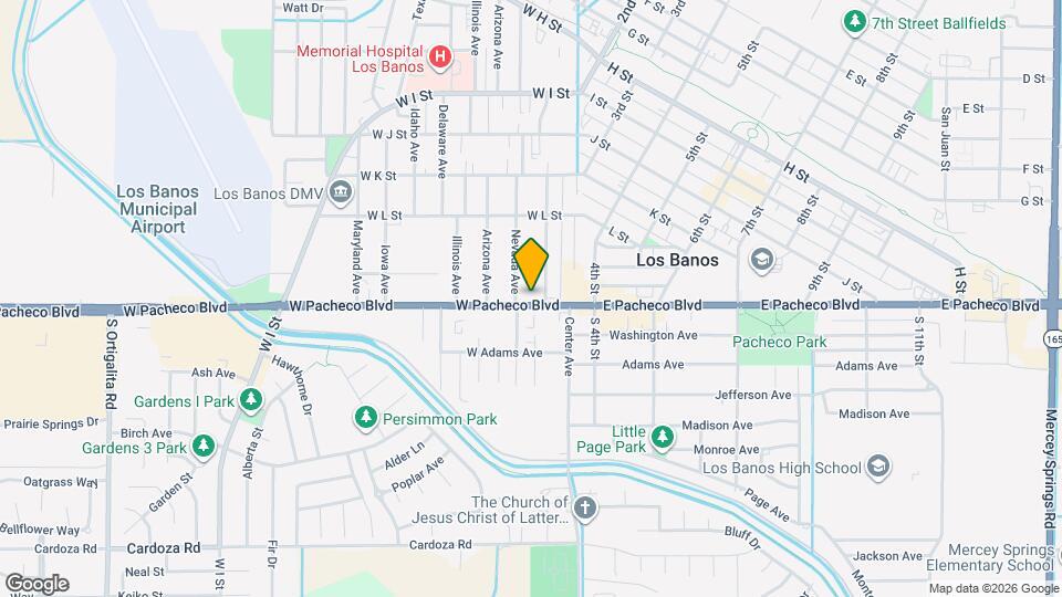 120 W Pacheco Blvd Map and Location Details