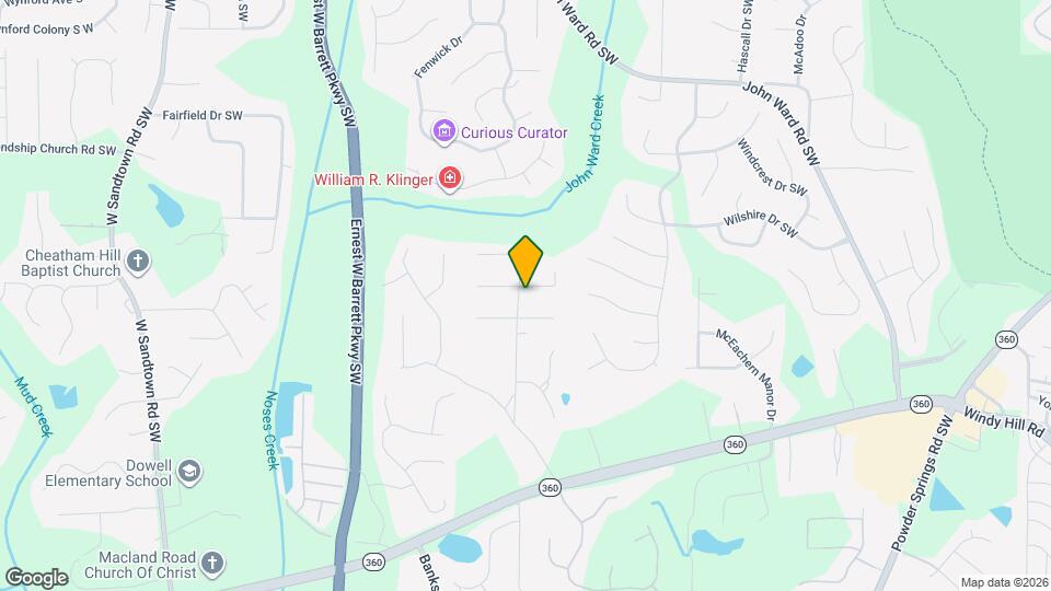 2518 Lorne Ct SW Mapa y Detalles de la Ubicación