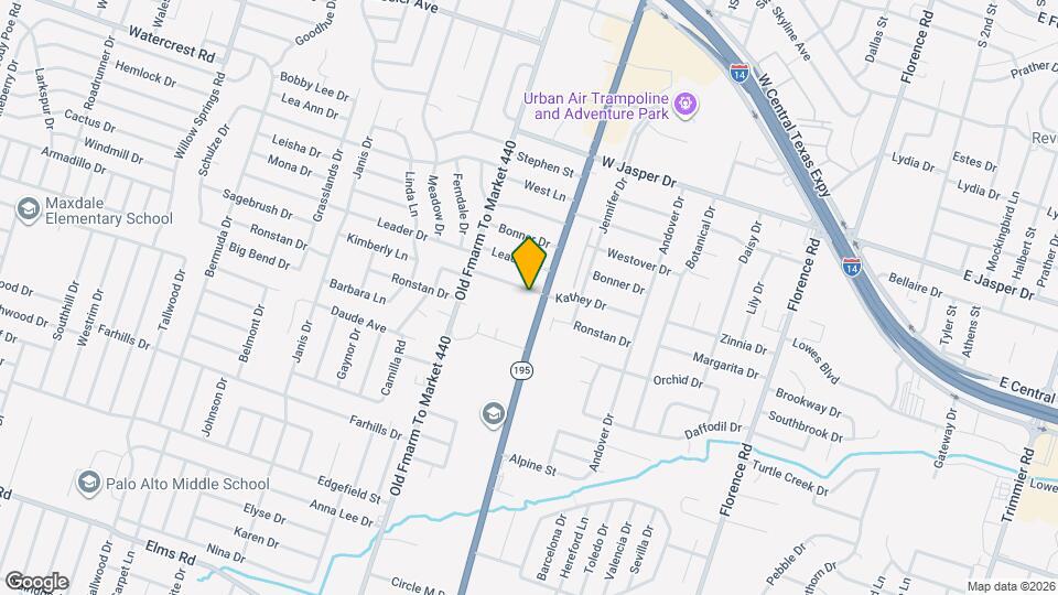 1202 Kathey Dr Map and Location Details