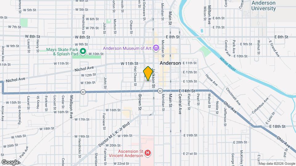 121 W 13th St Map and Location Details