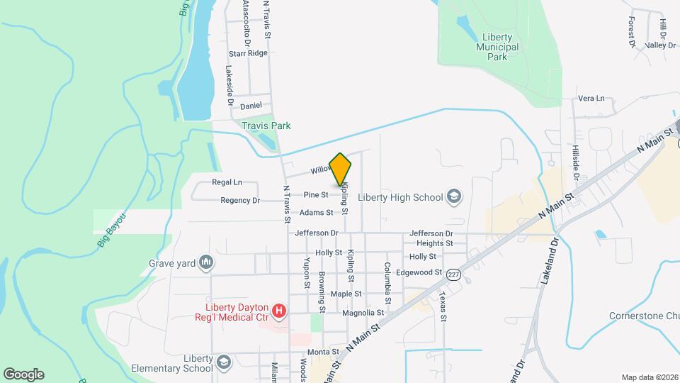 2023 Pine St, Unit 1 Map and Location Details