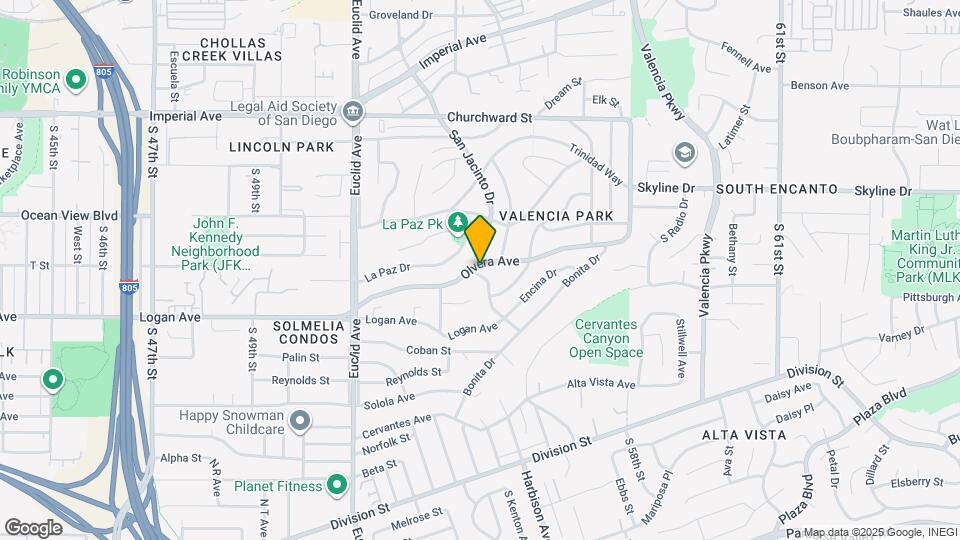 5405 Olvera Ave Map and Location Details