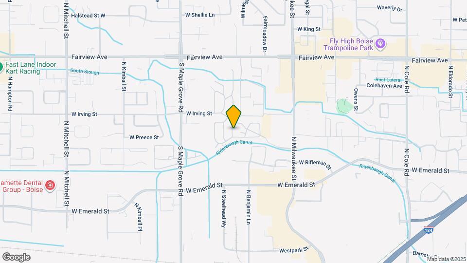 1096 N Sable Ln Mapa y Detalles de la Ubicación