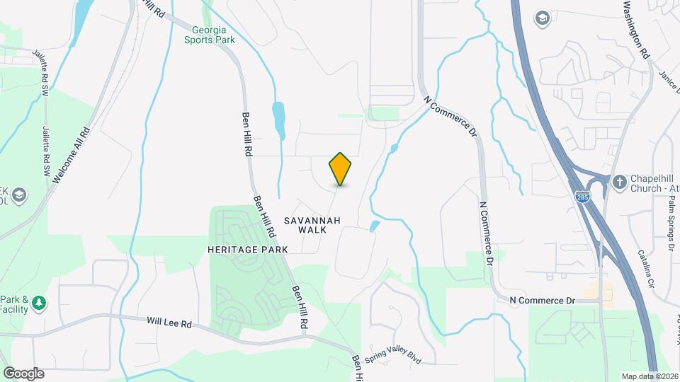 4280 Savannah Dr Map and Location Details