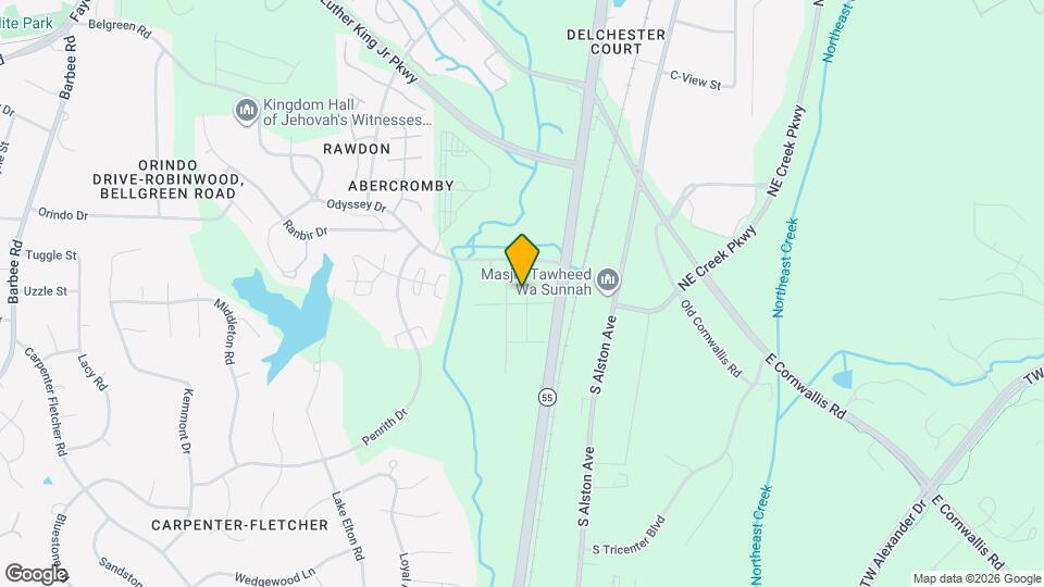 1414 Smoky Mountains St Map and Location Details