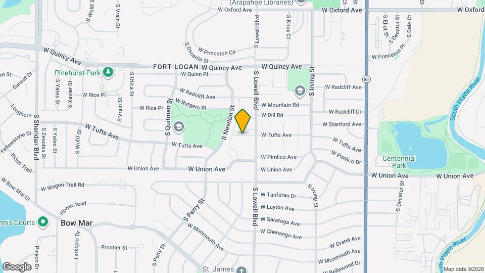 4619 S Lowell Blvd Map and Location Details