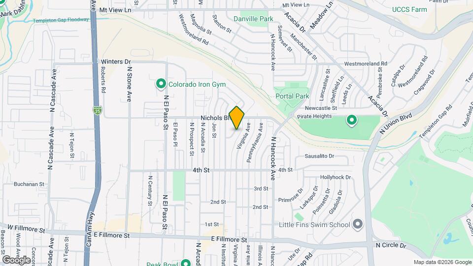 3309 Corbett Ln Map and Location Details