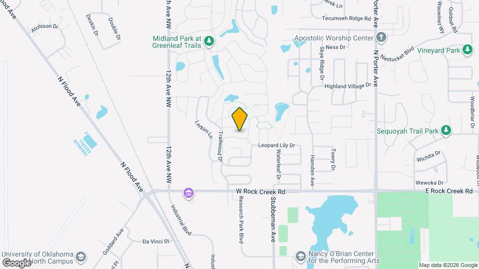 719 Mossy Rd Map and Location Details