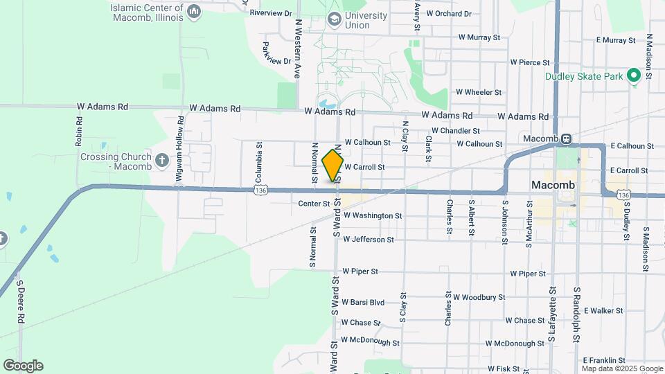 Macomb Rentals Mapa y Detalles de la Ubicación
