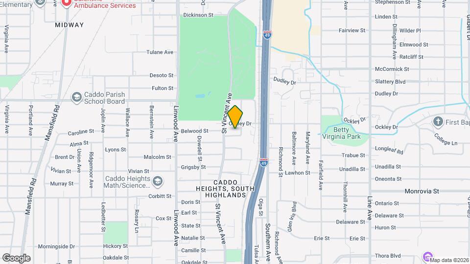 1340 Lincoln St Map and Location Details