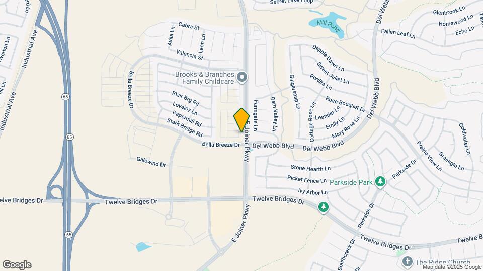 2327 Comstock Ln Map and Location Details