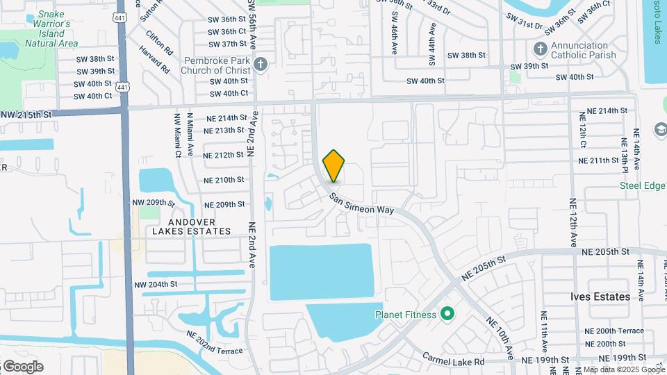 422 NE 210th Cir Terrace Map and Location Details
