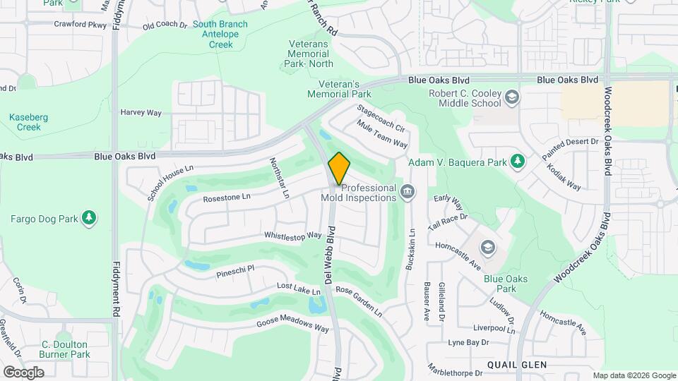 6000 Buggy Whip Ln Map and Location Details