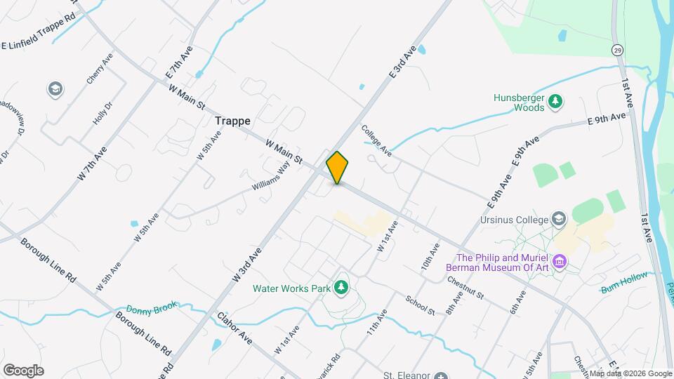 192 W Main St Map and Location Details