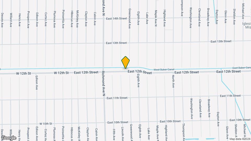 611 E 12th St Mapa y Detalles de la Ubicación