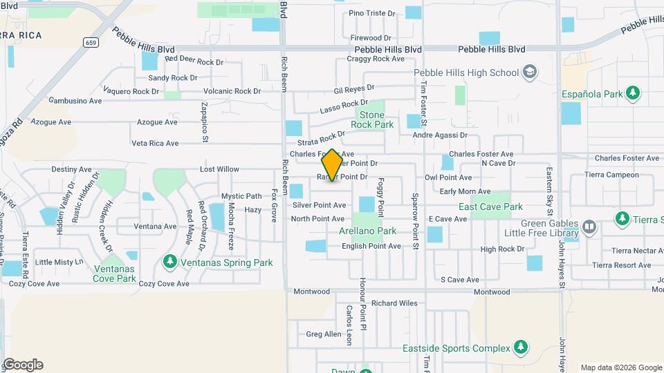 14217 Otter Point Ct Map and Location Details