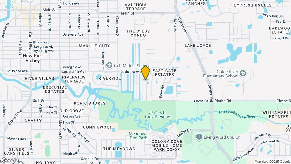 5631 Pinecrest Dr Map and Location Details