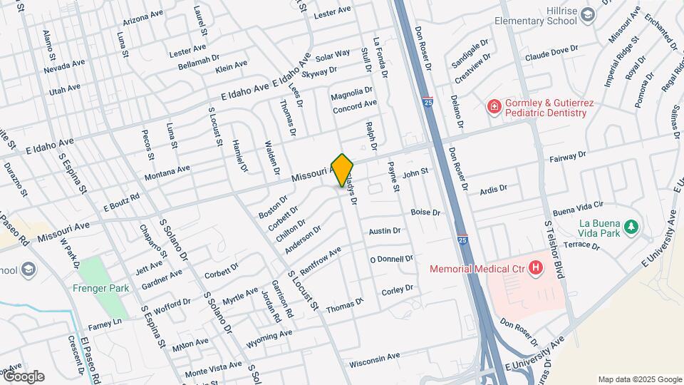 2101 Chilton Dr Map and Location Details