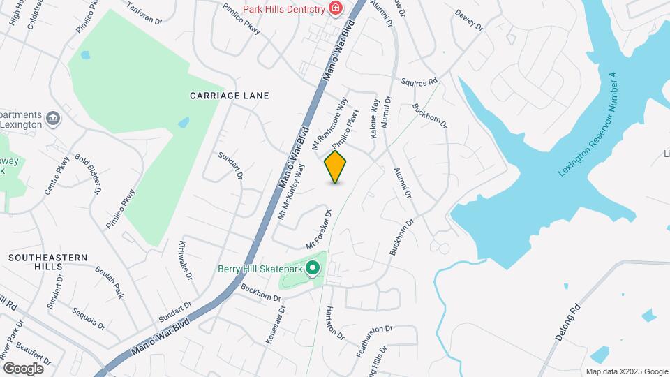 1209 Mount Rushmore Way, Unit B Map and Location Details