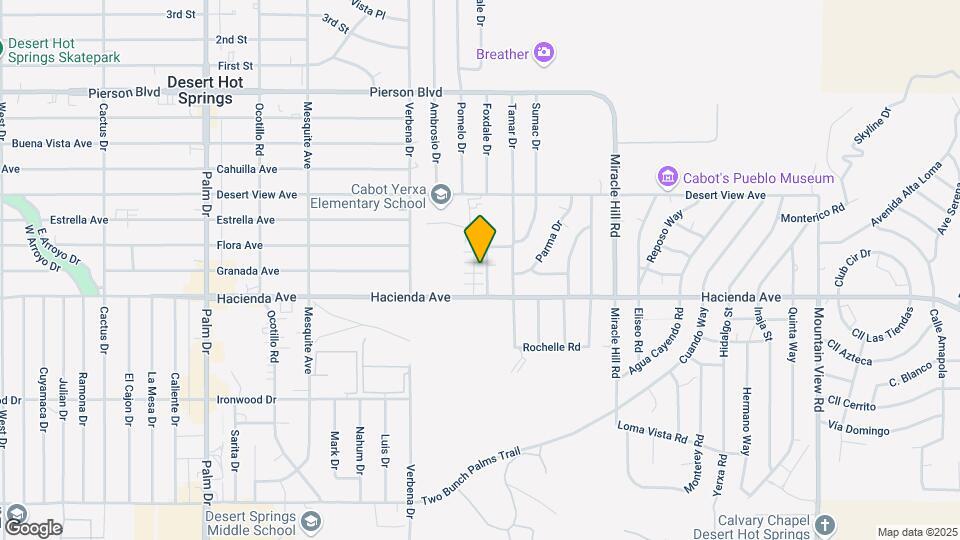 Hacienda Hills Apartments Map and Location Details