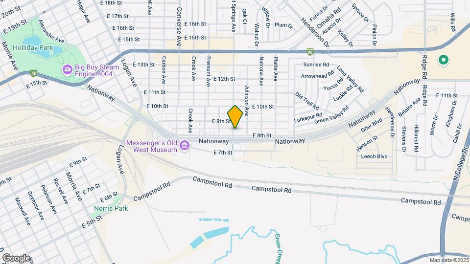 803 Hot Springs Ave Map and Location Details
