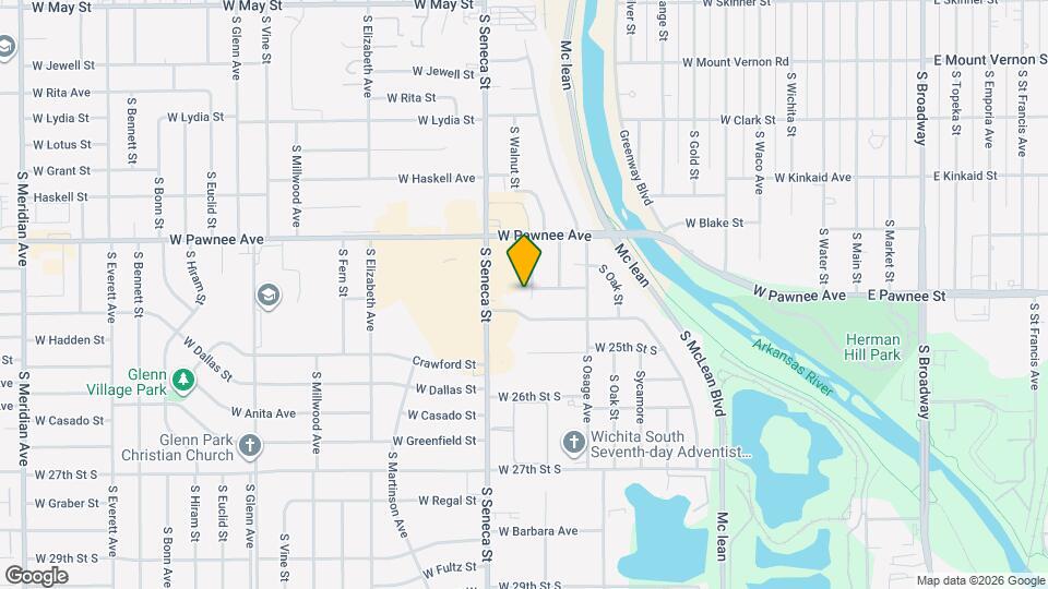 2467 S Walnut St Map and Location Details