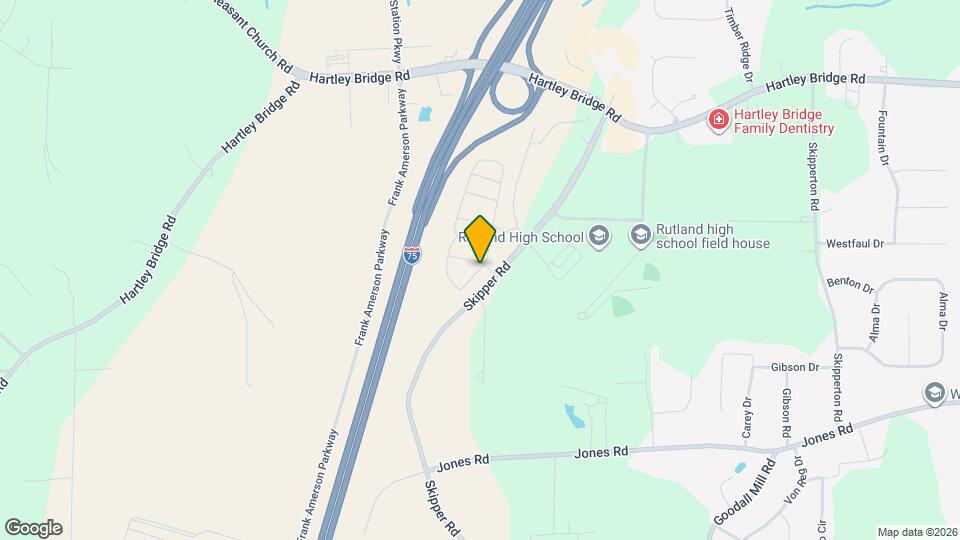 1019 Homestead Dr Map and Location Details