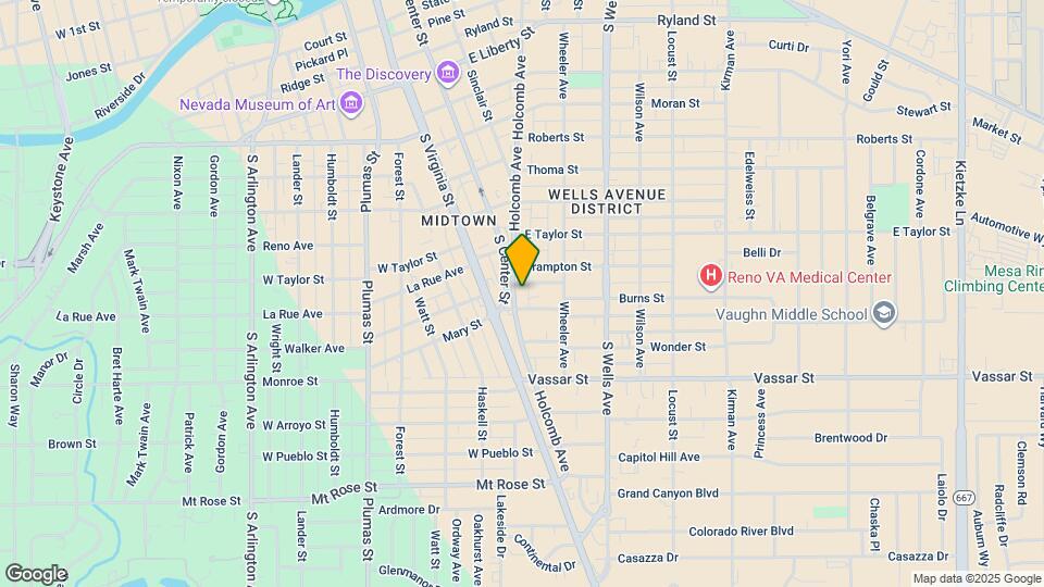 1050 Holcomb Ave Map and Location Details