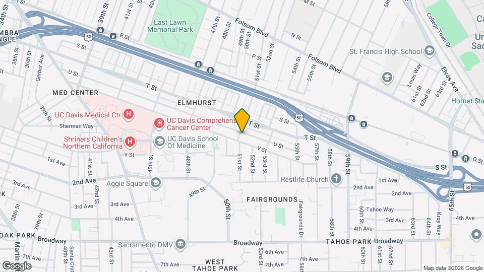 2101-2105 51st St Map and Location Details