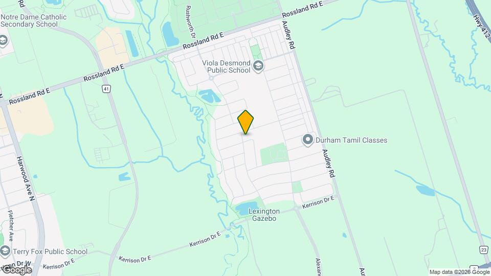 45 Headon Ave Map and Location Details