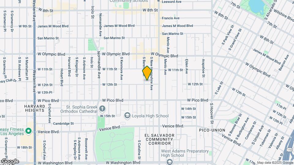 2553 W 12th St Map and Location Details