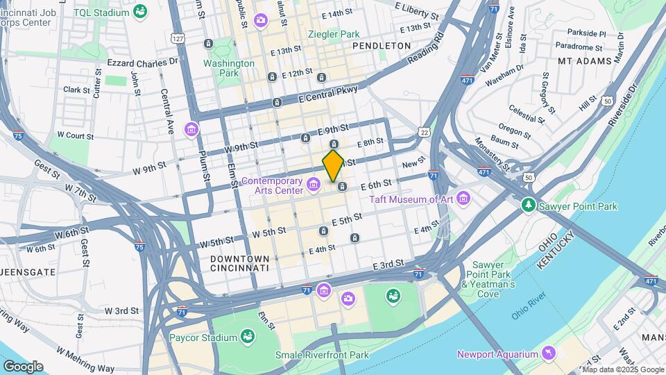 Sixth Street Exchange Mapa y Detalles de la Ubicación