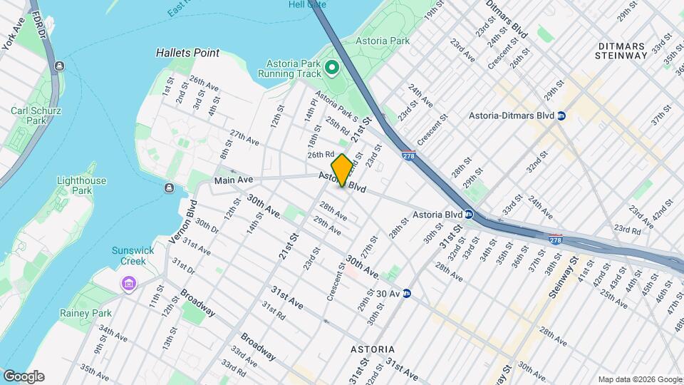 2128 Newtown Ave, Unit Apt 2 Mapa y Detalles de la Ubicación