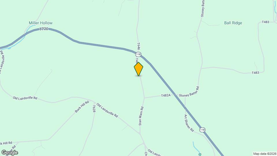 192 Stan Warn Rd Map and Location Details