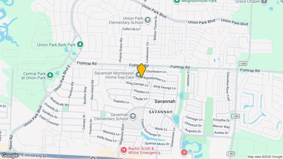 940 Appalachian Ln Mapa y Detalles de la Ubicación