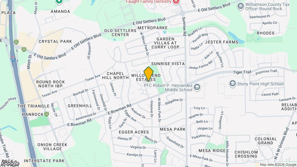 501 Burlwood Ct Map and Location Details