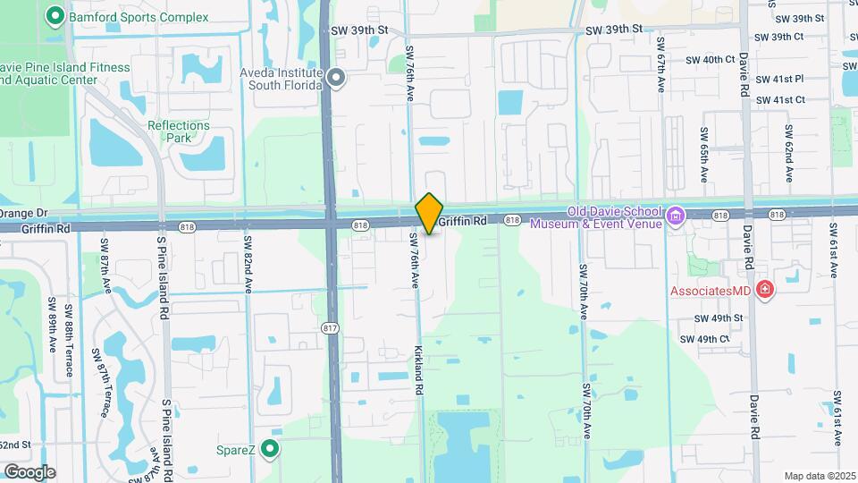 4622 SW 75th Way Map and Location Details