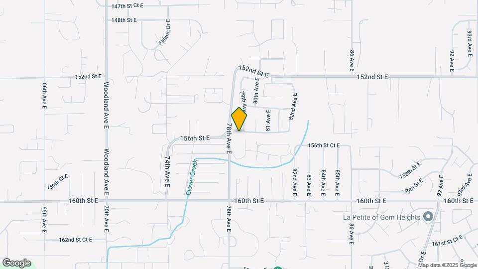 15522 79th Ave E Map and Location Details