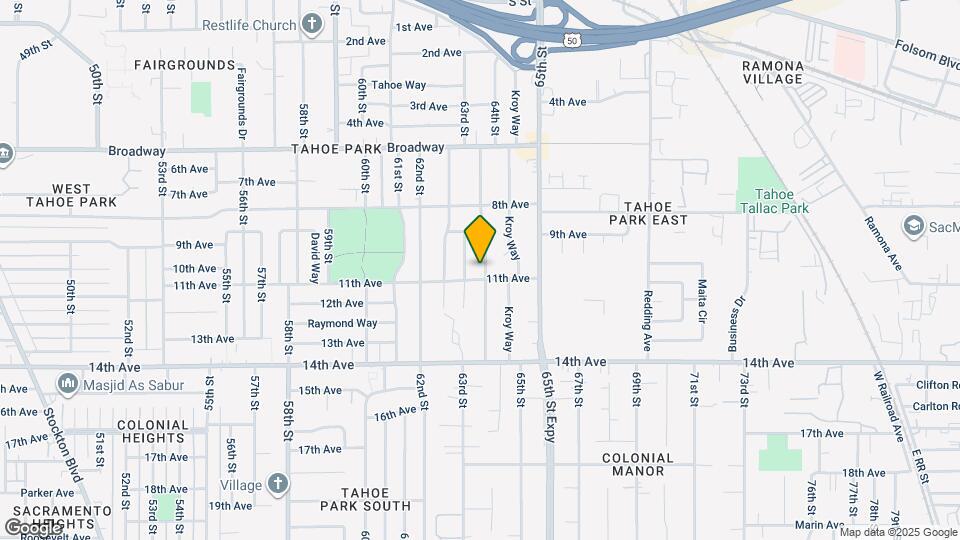 3562 64th St Map and Location Details