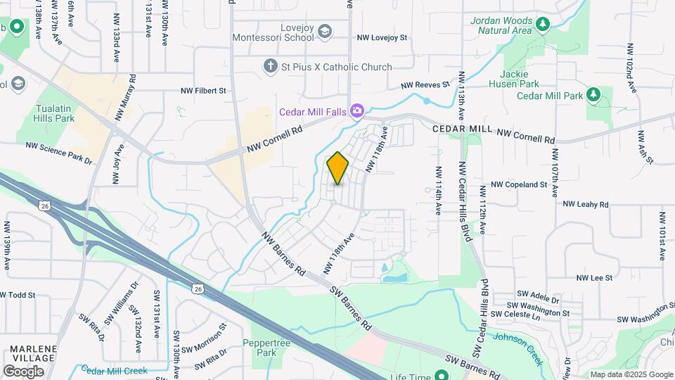 590 NW Lost Springs Ter, Unit 202 Map and Location Details