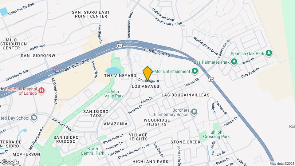 2815 Don Sergio Dr Map and Location Details