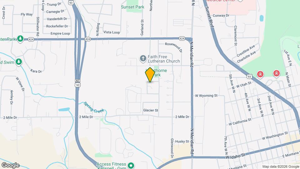 89 Hawthorn W Map and Location Details