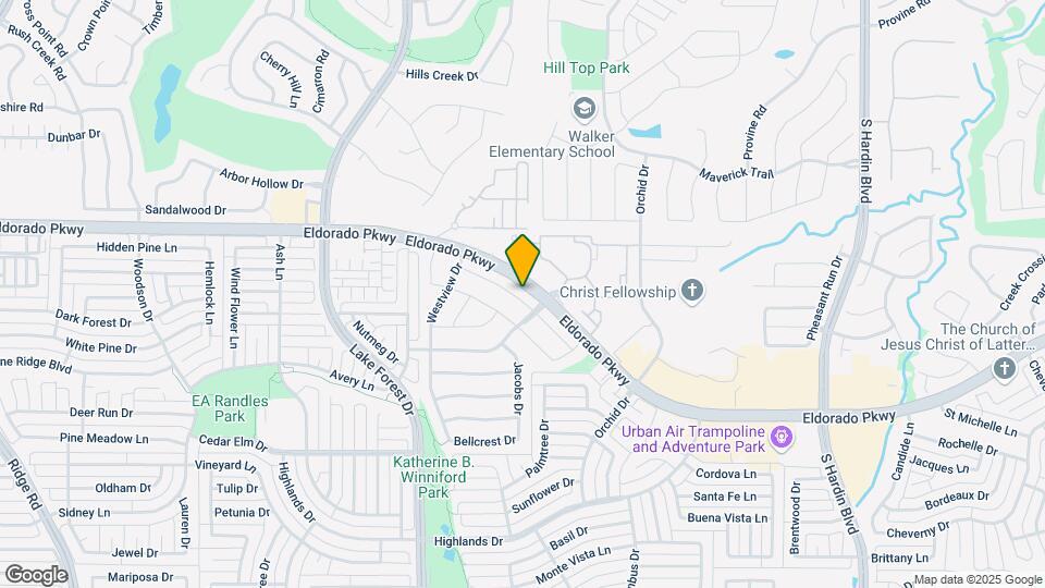 4506 Courtside Dr Map and Location Details